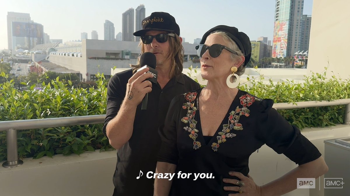 Who else thinks Norman and Melissa should become a singing duo? 🙋‍♂️ #TWDCaryl #DarylDixon
