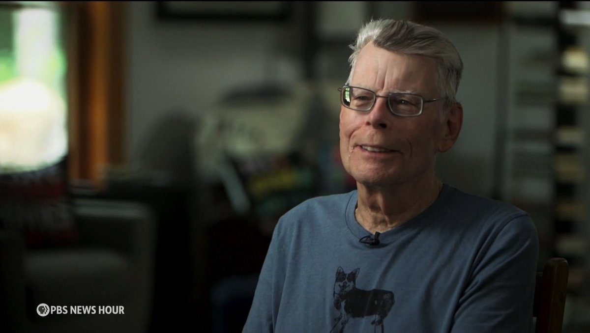 Author Stephen King has written more than 60 books, with many adapted for the screen including "The Shinning" and "Shawshank Redemption." Jeffrey Brown spoke to King about his latest book, "You Like It Darker," and the long arc of his career.