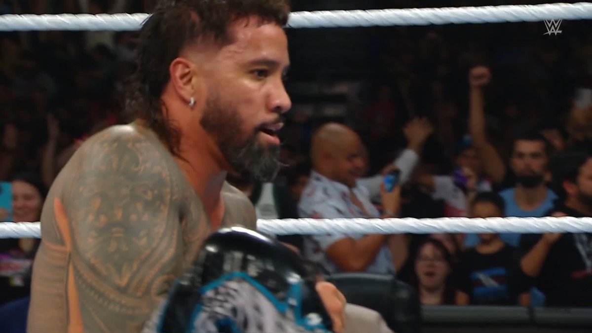 YEET! Jey Uso advances in the #ICTitle Tournament on #WWERaw!
