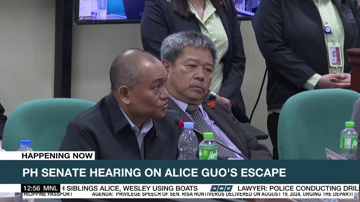 The lawyer who notarized dismissed Bamban Mayor Alice Guo's counter-affidavit says he does not know there's an arrest warrant against the former local chief executive and is not familiar with issues surrounding her.