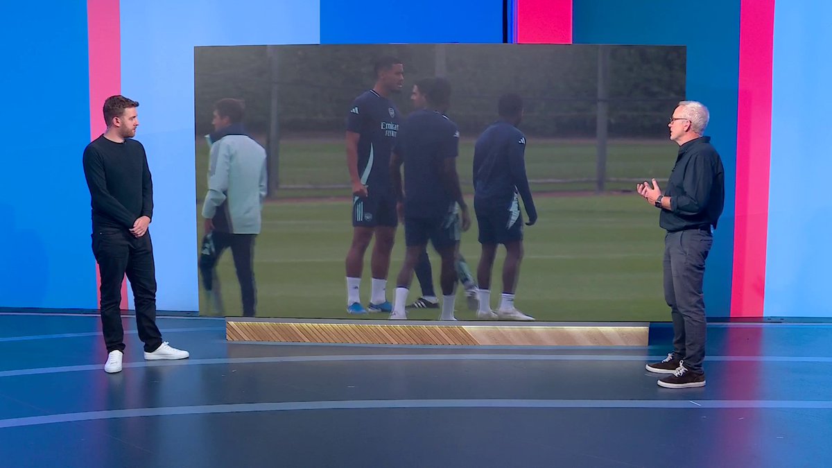 Arsenal forward Gabriel Jesus not training this morning after missing Saturday's win over Aston Villa through injury 🔴🚨