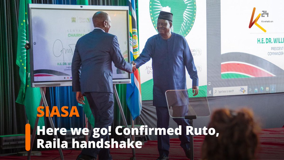 Makosa imefanyika!!! Ruto- Raila handshake confirmed here we go!