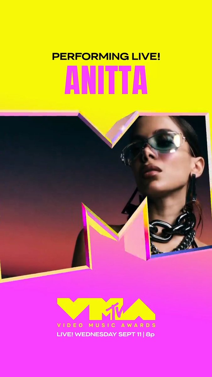 ❤️‍🔥 Anitta is adding some Brazilian Funk to music’s most iconic night with FAT JOE, DJ KHALED, and GOTTI ❤️‍🔥 !!!! Don’t miss her #VMA performance Wednesday, September 11 on MTV !!