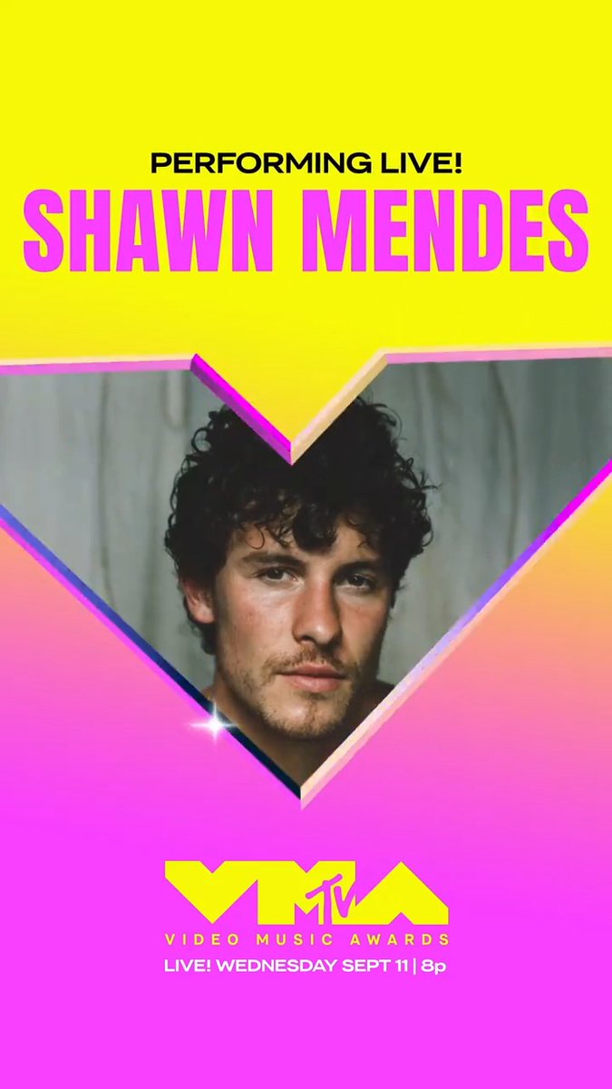 ✨ Shawn Mendes is a 2024 #VMA performer !!!! ✨ Watch his performance LIVE, Wednesday, September 11 on MTV !!