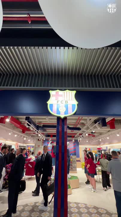 ¡Nuestra nueva Barça Store en Madrid! 💙❤️