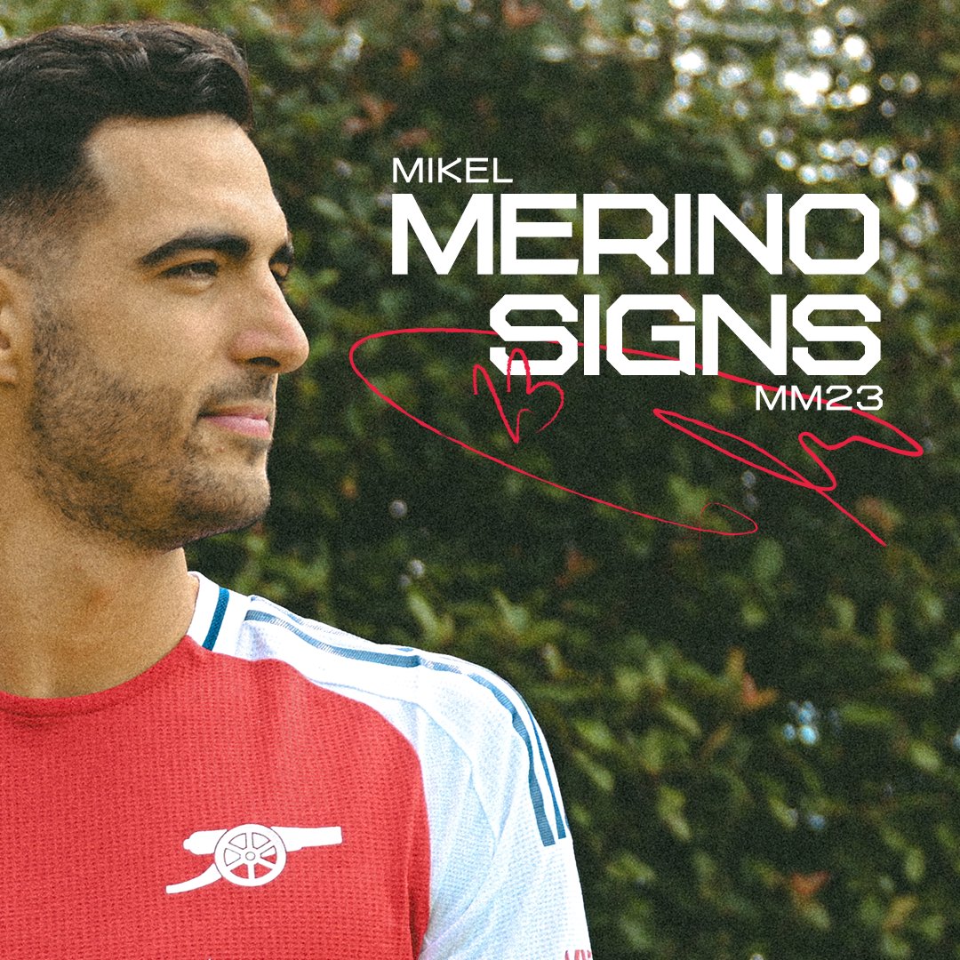 Ready to achieve big things – together ❤️ Welcome to The Arsenal, Mikel Merino 🇪🇸