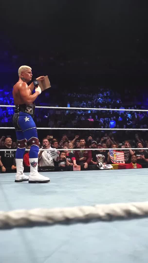 BELGIUM wants a PLE! 🇧🇪 What say you, Cody Rhodes?!