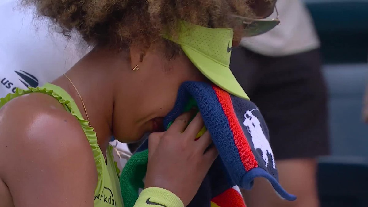 Naomi Osaka in tears after her win over Ostapenko at US Open tells you all you need to know. Last year, she was dreaming of coming back to this place, but said she didn’t know if she could. Today, she has her answer. What a journey. What a player. 🥹
