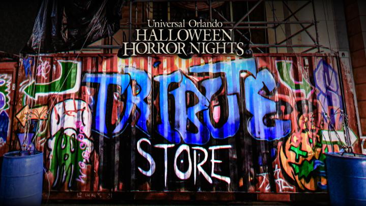 u summoned the nightmare take a look inside the tribute store at Universal Orlando Halloween Horror Nights #HHN