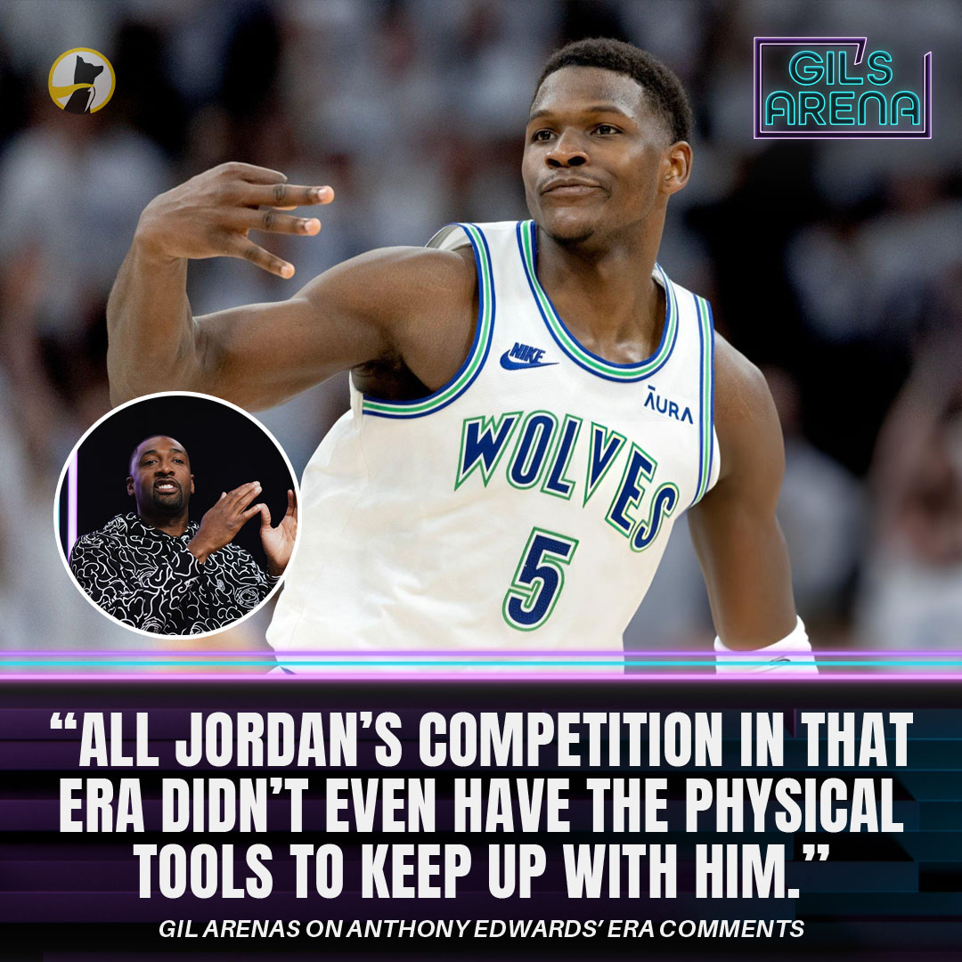 Gilbert Arenas believes MJ was the only elite athlete of his era “All of Jordan's competition in that era did not even have the physical tools to keep up with him. So he was basically a Bugatti,and everybody else was a Honda Civic.” (🎥 Gil’s Arena)