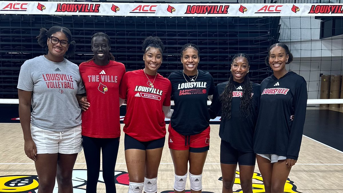 Good luck Louisville Volleyball as you open the season tonight‼️ Here is Part 2 of the Cardinal Crossover with Merissah Russell and @nylaggrace ❕ #GoCards