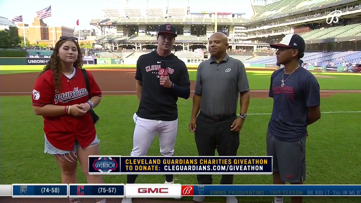 .Andre Knott is joined by Will Brennan and RBI players JuJu Rodriguez and Mario Gussman! #ForTheLand | CLE Inspires | Cleveland Guardians