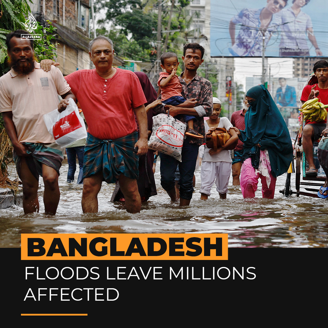 Deadly flooding in Bangladesh has left millions of people stranded following one of the country’s worst monsoon seasons in 30 years. Al Jazeera’s Tanvir Chowdhury is in one of the affected areas.