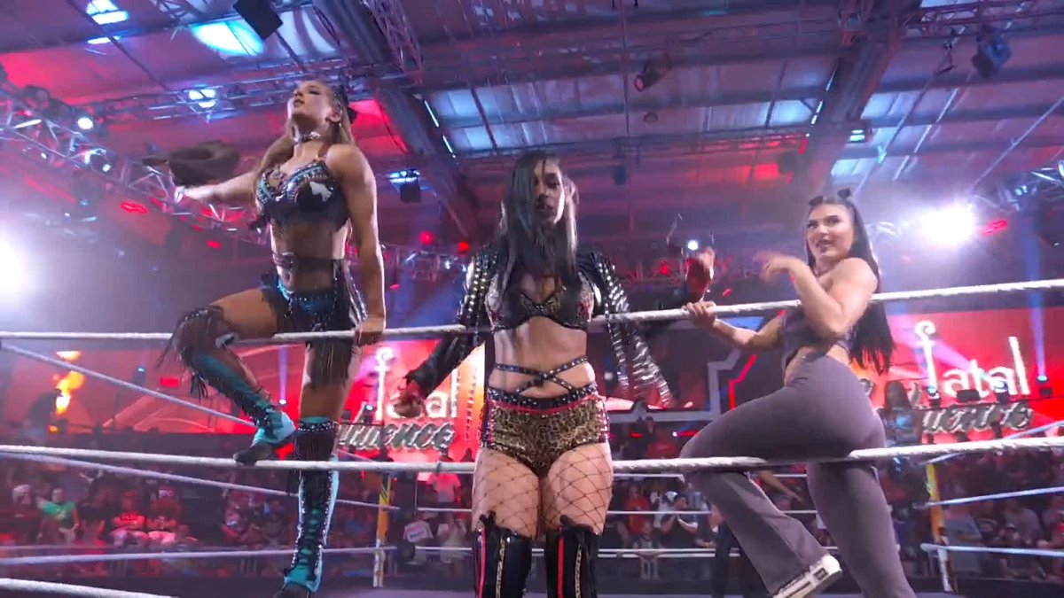 🔥 🔥 🔥 Fatal Influence has arrived. #WWENXT