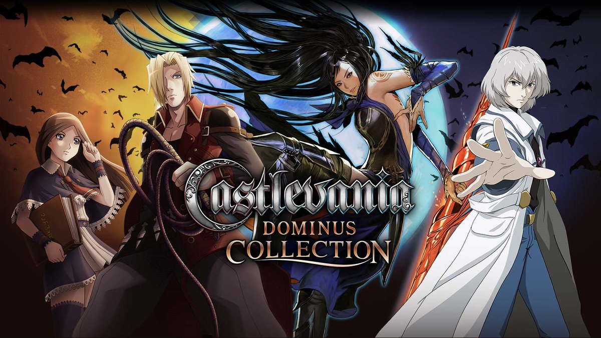 / 『Castlevania Dominus Collection』 本日より配信開始🧛♂️ \ 「悪魔城ドラキュラ」シリーズから ニンテンドーDSで発売された人気3作品が マルチプラットフォームで復活🎉 さらにボーナスタイトルも収録❗️ 公式サイトをチェック! #Castlevania #悪魔城ドラキュラ