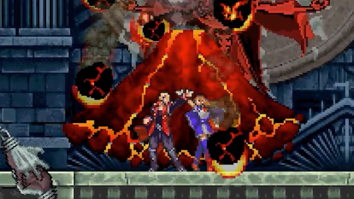 The Castlevania Dominus Collection brings 3 classic metroidvania games originally released on Nintendo DS to modern platforms, including: Dawn of Sorrow, Portrait of Ruin, and Order of Ecclesia. #NintendoDirect