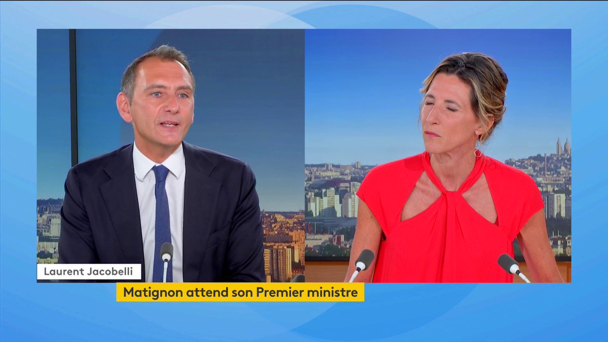 🔴🗣️ Un gouvernement technique ? "Ce que nous voulons c'est un gouvernement d'action", réplique Laurent Jacobelli (RN).