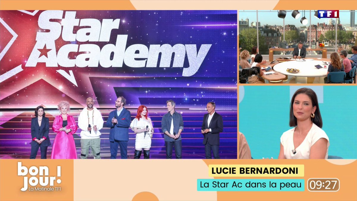Nouvelle saison de la Star Academy : "J'espère de tout coeur" y participer, Lucie Bernardoni #BonjourLaMatinaleTF1