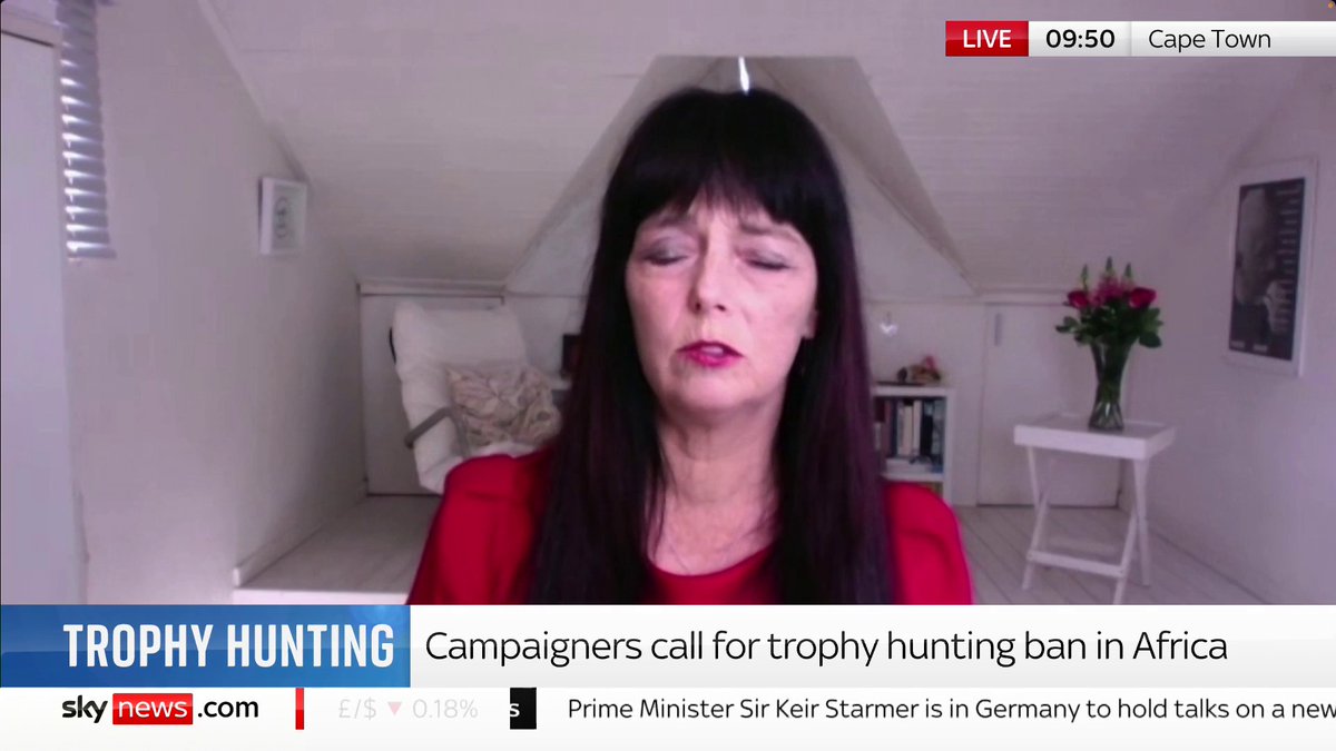 Can trophy hunting ever be justified? A trophy hunter has gone viral for bragging about killing cheetah cubs in Namibia. Environmental activist Melanie shares her views. #KayBurley OM