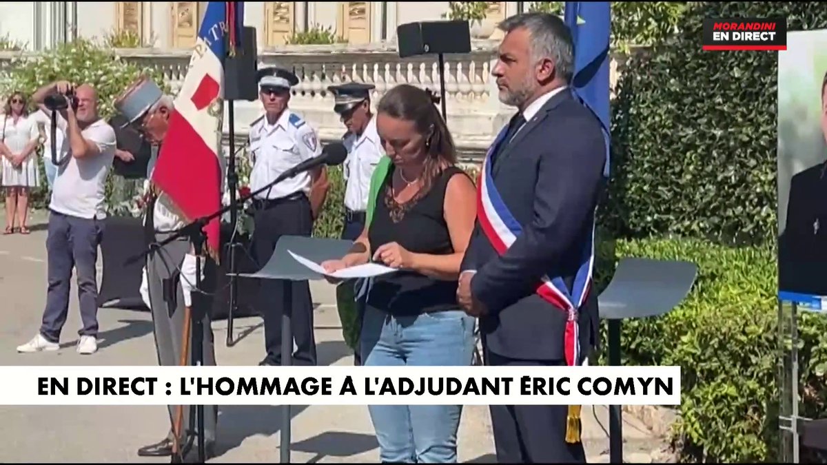 Harmonie Comyn, veuve de l’adjudant Éric Comyn : «Quelle est la suite pour ce meurtrier ? Plus de mari, plus de fils, plus de papa, nous avons pris perpétuité» dans #MorandiniLive