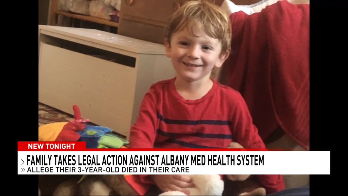 A heartbreaking tragedy has led one family to take legal action against Albany Med Health System, alleging negligence and unhurried care led to their three-year old son’s death.