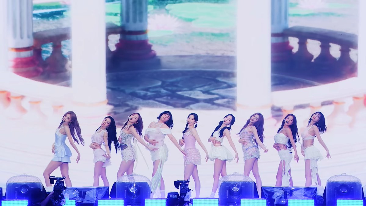 TWICE WERE BORN TO BE ON STAGE