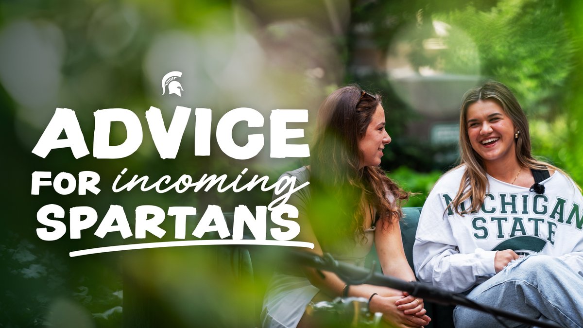 To our incoming Spartans: When you look back, you will cherish every memory that you made at Michigan State. You’ve got this, and we’ve got you. You’re not alone. Spartans helping Spartans is how we’ve always done it on the banks of the Red Cedar.