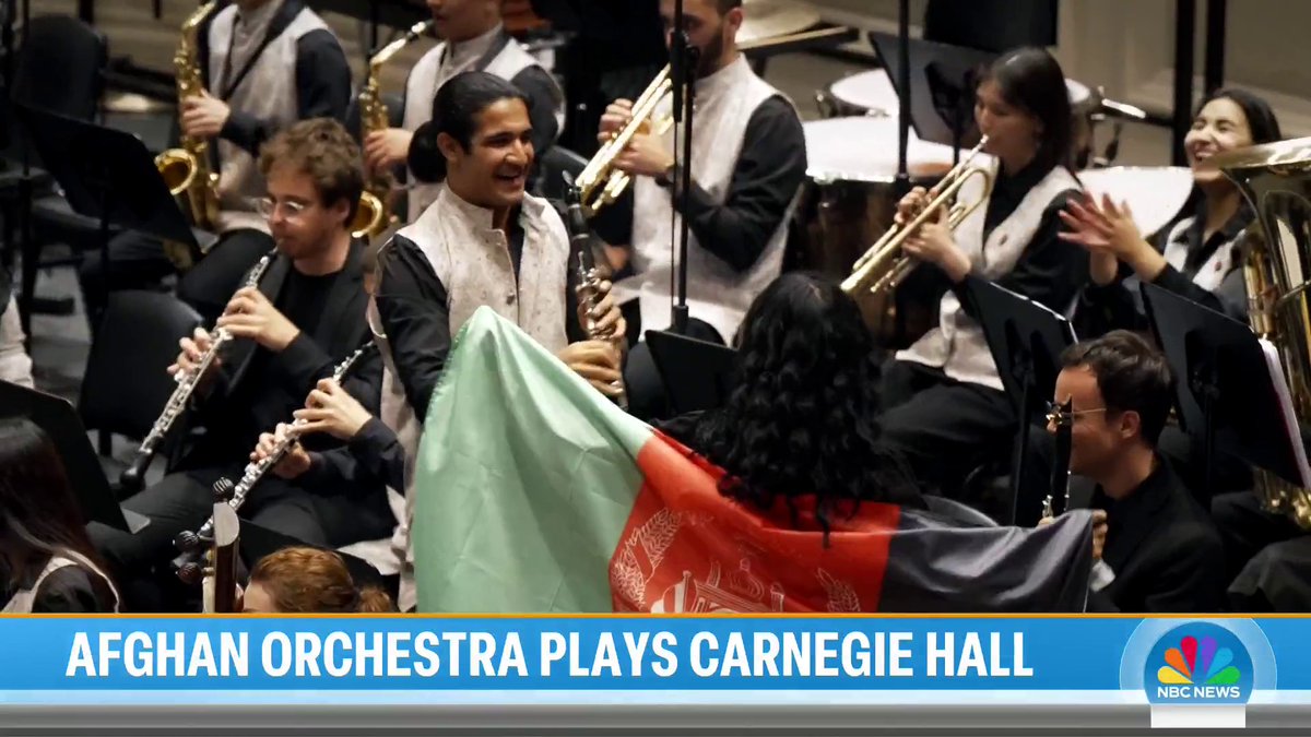 When the Taliban seized power in Afghanistan three years ago, rolling back women’s rights across the country and even banning music, the Afghan Youth Orchestra was forced to move to Portugal. Richard Engel reports on their story and playing Carnegie Hall.