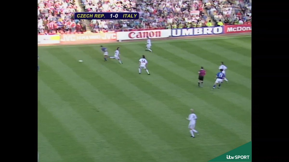 28 years ago, Federico Chiesa's father scored at Anfield during #Euro96 🇮🇹 It now appears his son will play his football on Merseyside, hoping to do the same ❤️ #ITVFootball | #LFC
