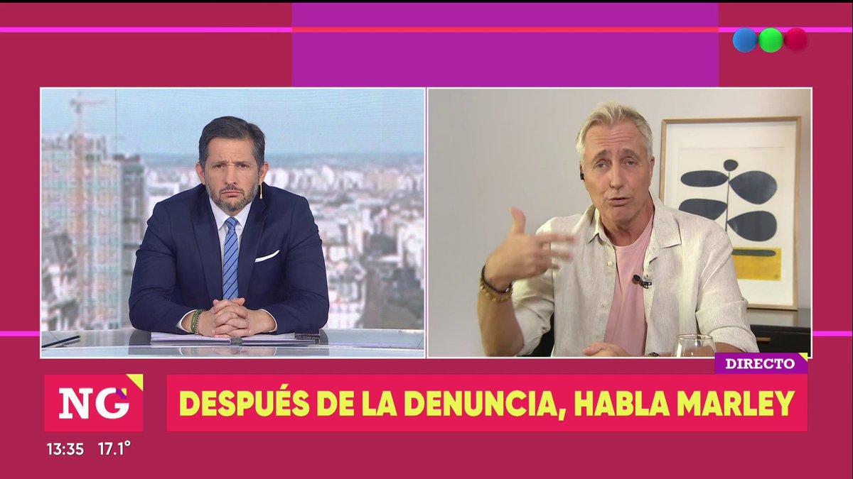 Después de la denuncia, habla Marley