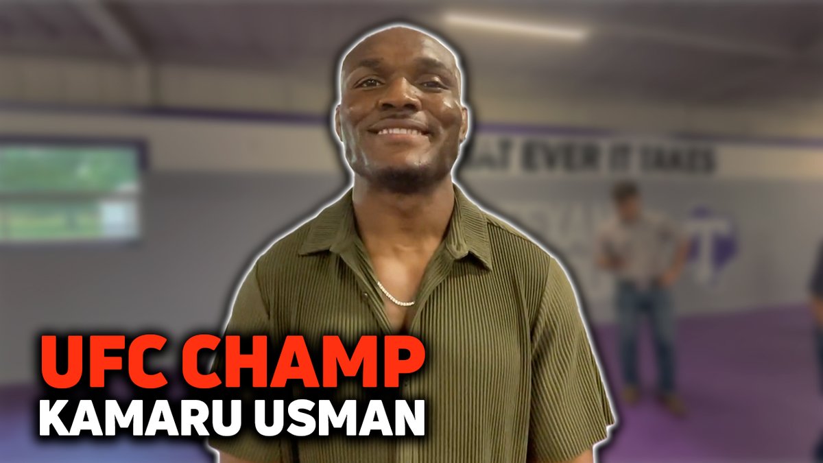 UFC Champ Kamaru Usman believes Texas needs Tarleton State wrestling