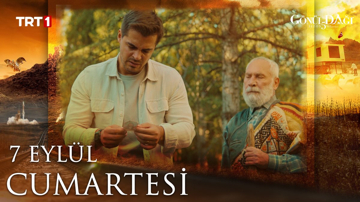 “Mezarı içinde taşıyana, mezar gerekmez Ciritçi Abdullah… Kefeni ruhuna biçene, kefen gerekmez…” ⛰ #GönülDağı yeni sezonuyla 7 Eylül Cumartesi 20.00’de #TRT1’de! 📺 TRT 1