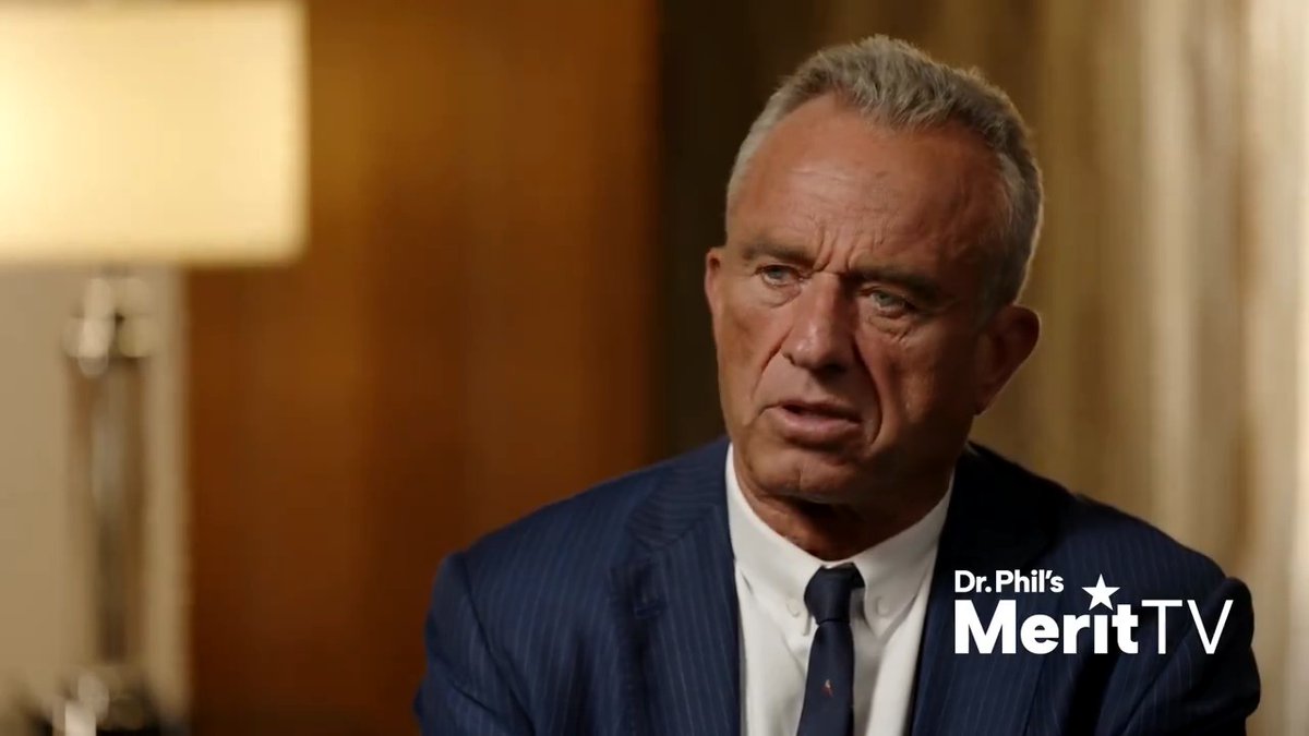 WATCH: Robert F. Kennedy Jr sits down with Dr. Phil to discuss endorsing President Trump and how this decision will impact the issues that matter most to his campaign. Watch this and more on MeritTV and the Merit+ app. Brought to you in part by Patriot Mobile 🇺🇸