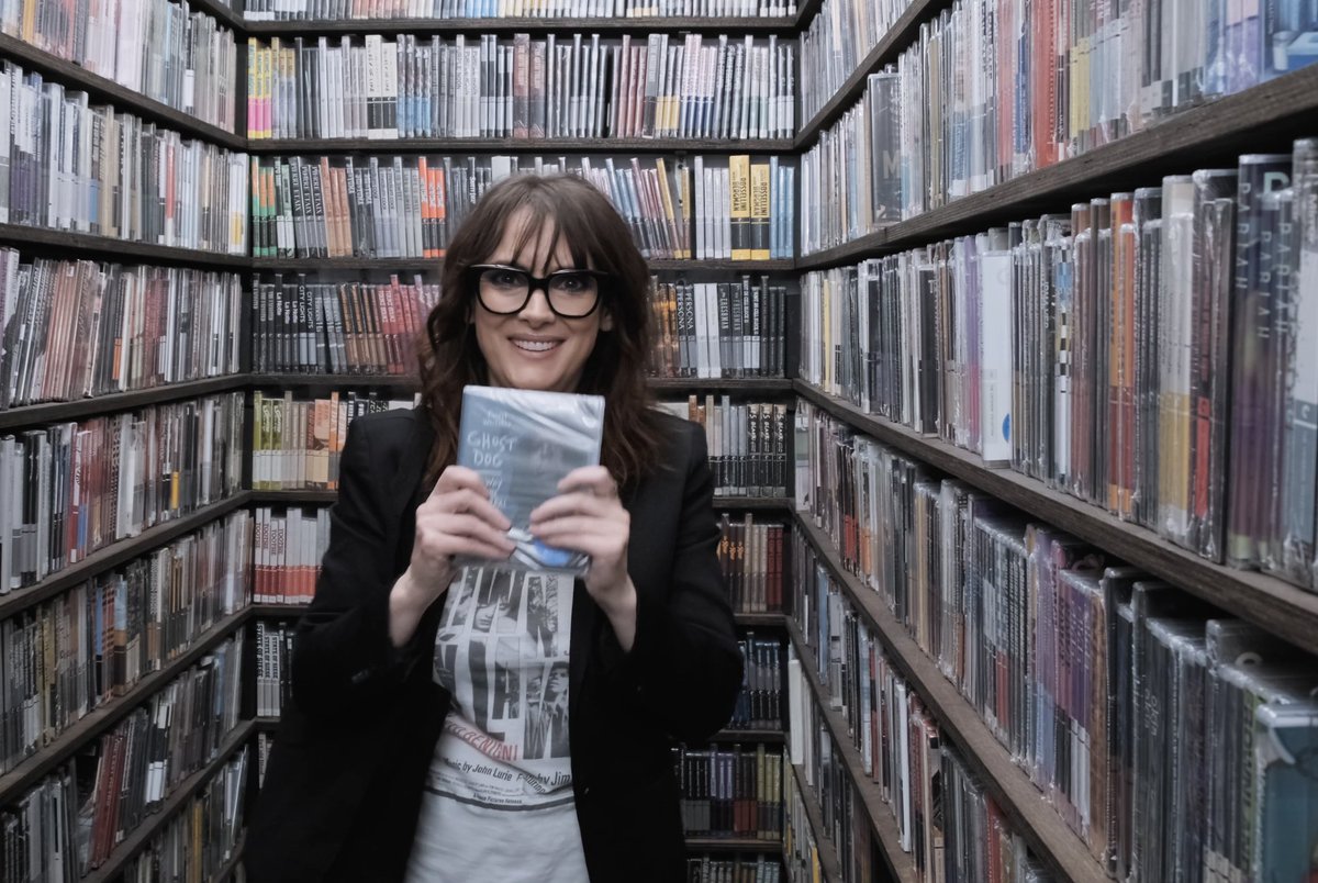 Winona Ryder in The Criterion Closet.