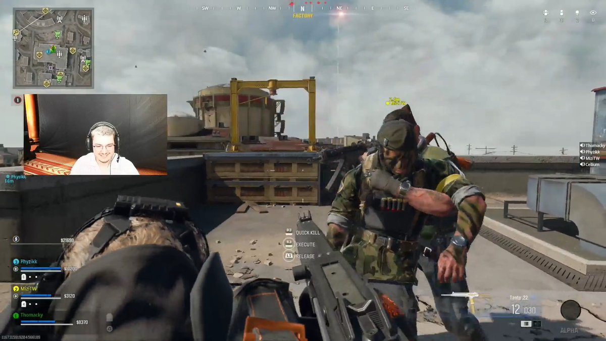 Ça va troller sévère dans Warzone avec les boucliers humains 😭 Via Thomacky