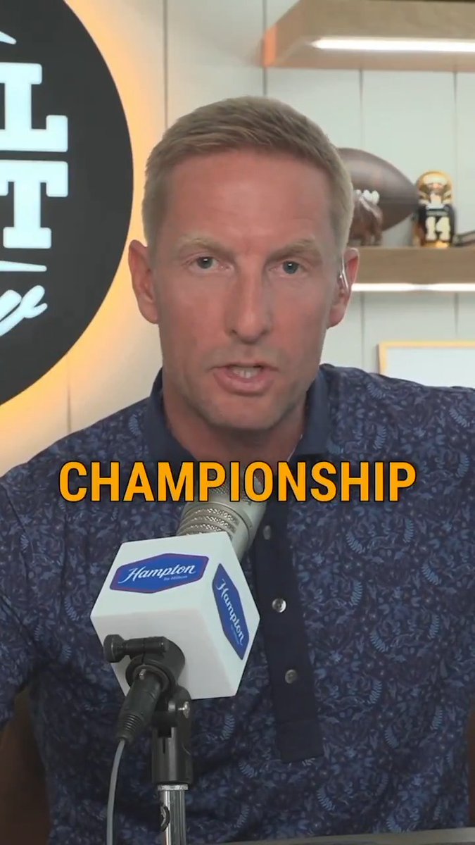 "The national championship in 2023 is not even close to tainted.” Joel Klatt debriefs the Connor Stalions sign stealing saga and how it wasn’t the reason Michigan was so successful ⬇️