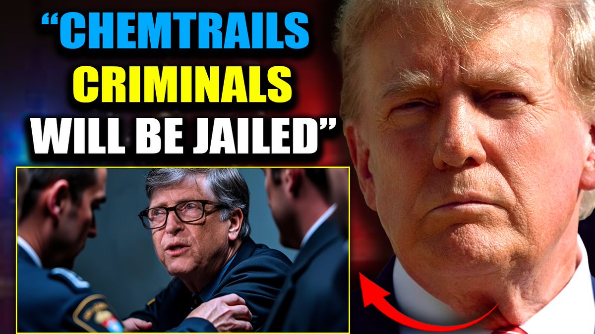 🚨 Trump Insider: Arrest Warrants Ready for Elites Spraying ‘Genocidal’ Chemtrails In a groundbreaking development, the Trump transition team are preparing to authorize officials to arrest elite figures allegedly involved in the covert operation of spraying chemtrails to manipulate weather patterns, control populations, and disperse harmful toxins, including aluminium and barium. These high-level arrests are set to target those at the top who have orchestrated these activities, rather than the operational staff unaware of the full scope of their actions. This marks a significant move towards accountability and transparency, not to mention improving the health of the global population, as the public has long raised concerns over these crimes that have been taking place in front of our eyes.