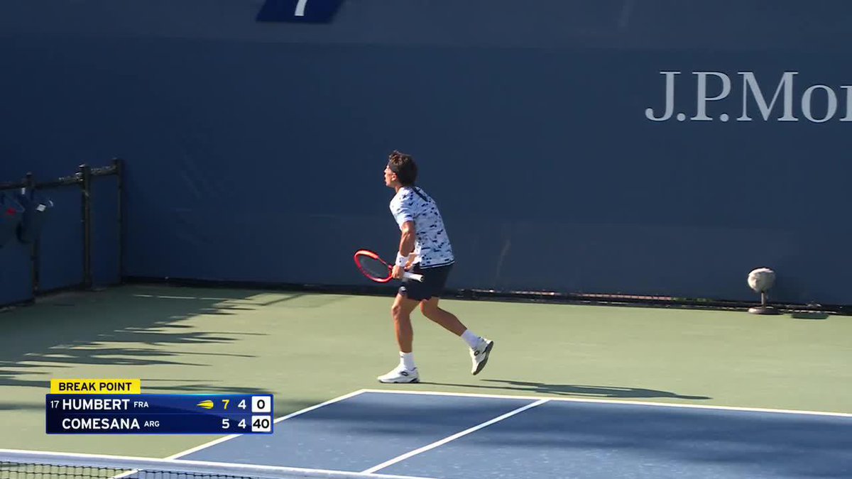 ¡COMESAÑA GANÓ EL PUNTO DEL DÍA EN EL #USOPEN! 🇦🇷🤯