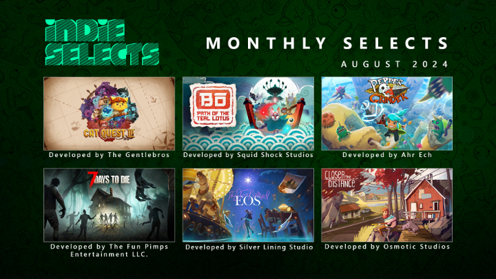 They're here! They're here! (August Indie Selects are here):