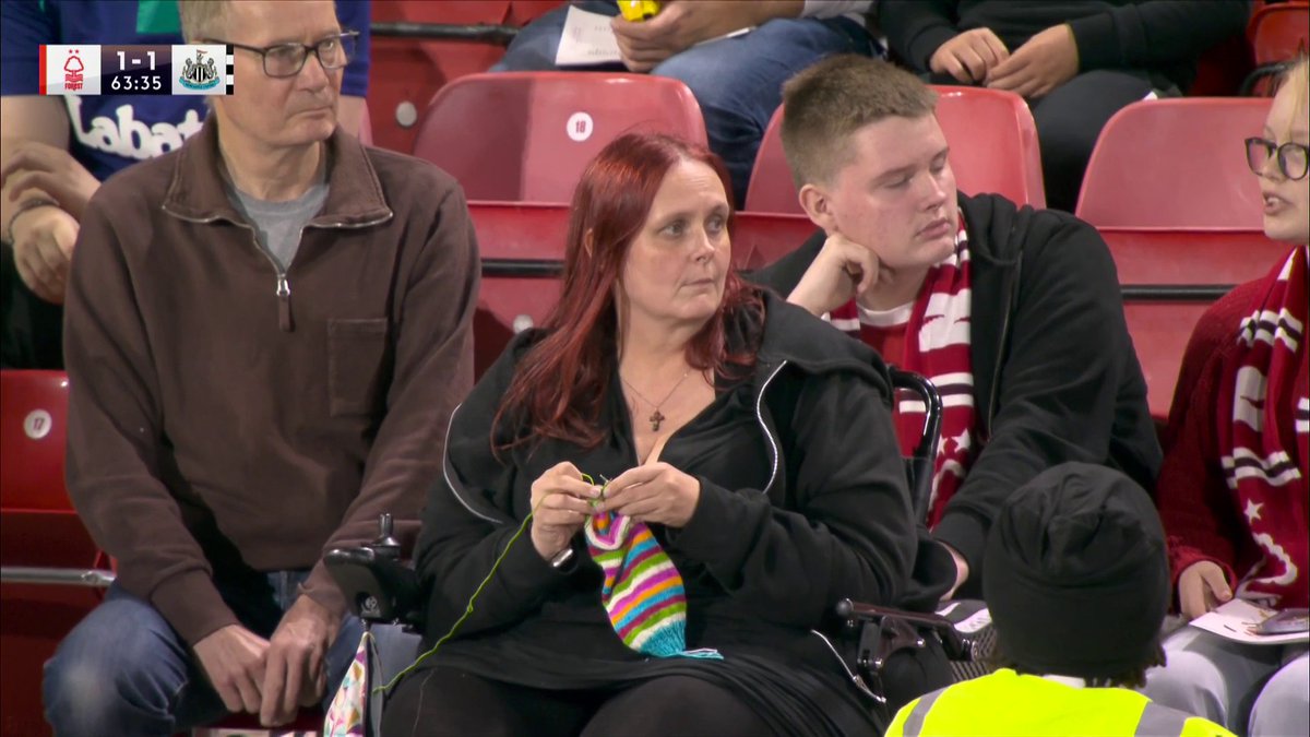 Multi-tasking at its best 🧶