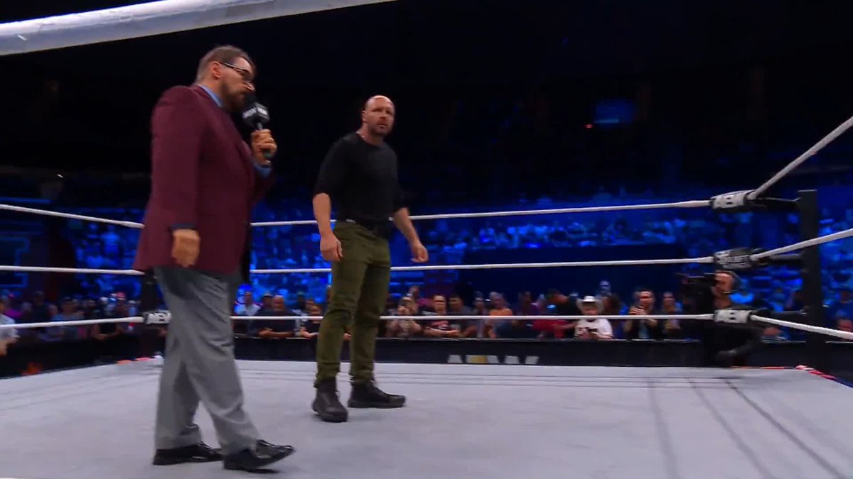 SHANE MCMAHON COMING IN 👀 #AEWDynamite