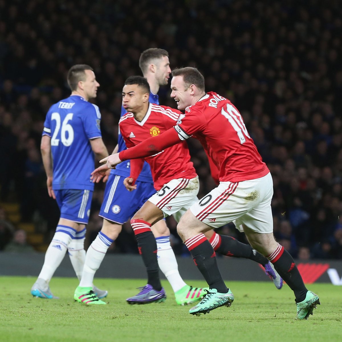 You could always count on Jesse Lingard to pull off the spectacular... 😳🚀