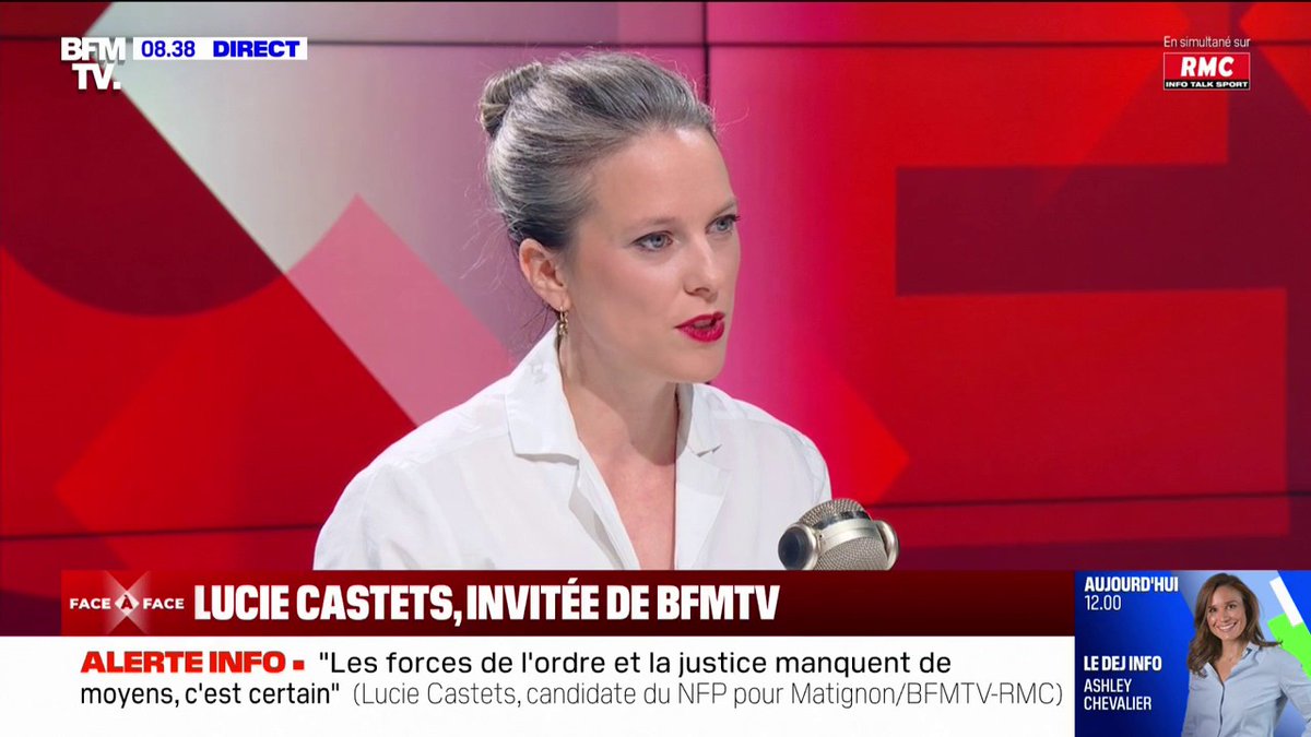 Lucie Castets (Lucie Castets): "On a un problème d'accueil en France"