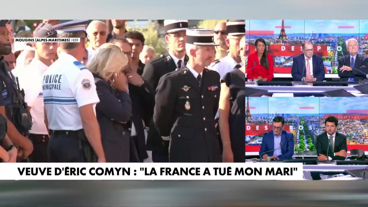 "Ce n'est pas la France qui a tué Eric Comyn, ce sont ses dirigeants, ses gouvernants d'hier et d'aujourd'hui" déclare Pascal Praud #HDPros #Europe1