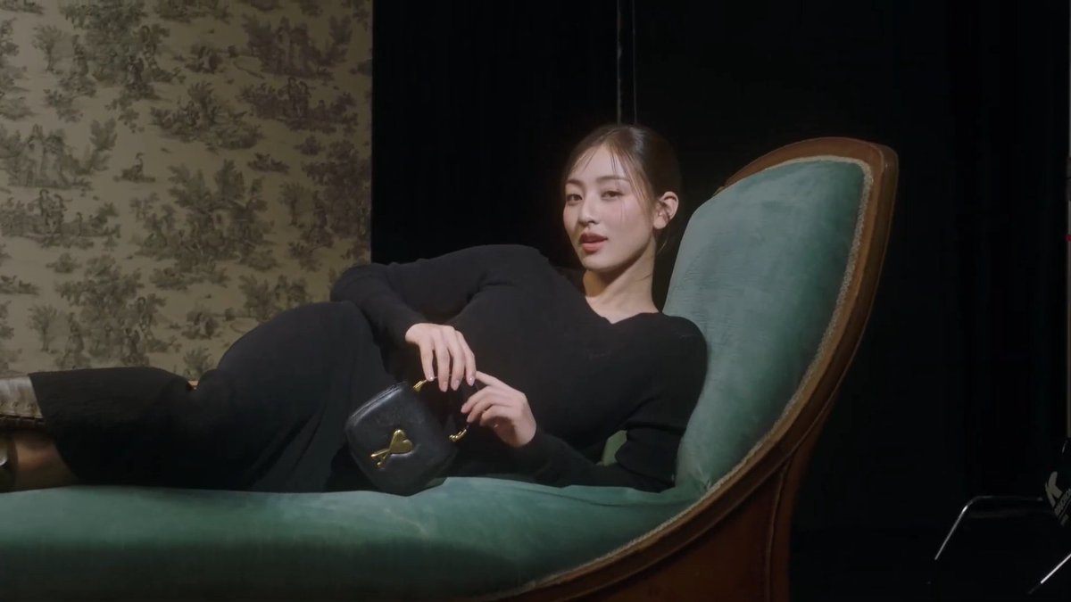 Jihyo stars in Ami Paris new FW 2024 Campaign.