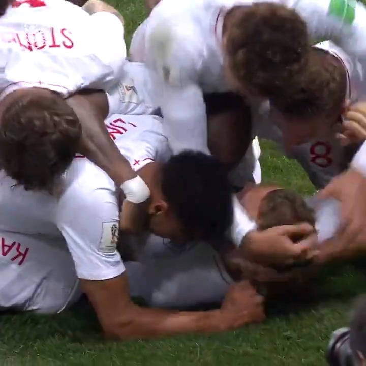 A moment no England fan will ever forget. ❤️ Kieran Trippier