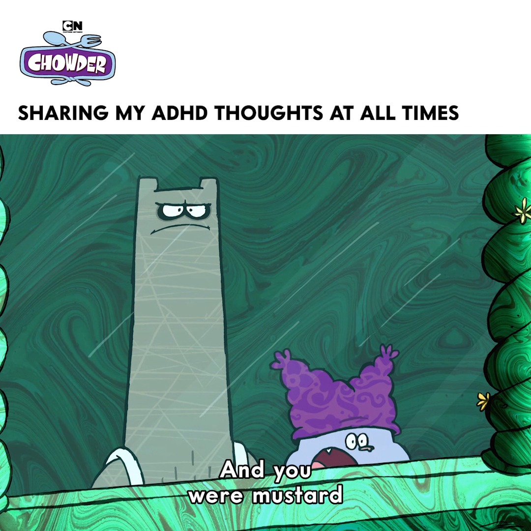 Chowder the OG yapper 💜 #cartoonnetwork #chowder #funny #meme #nostalgia #nostalgic #yapper #yapping #adhd