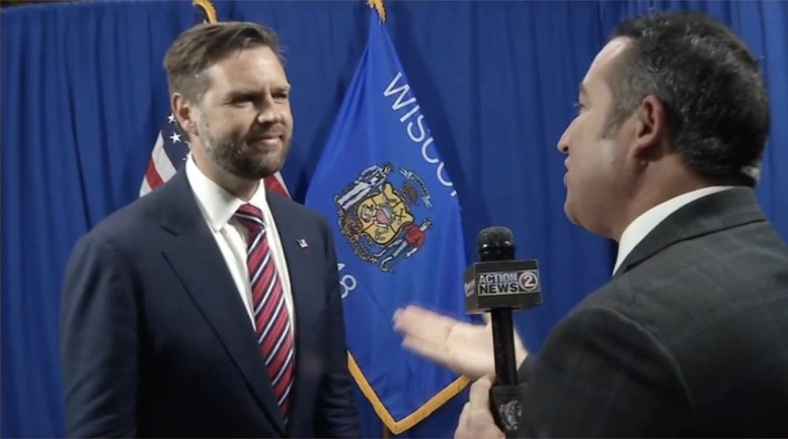 Q: Democrats are calling to take on corporate greed to lower prices. Is that a factor to you? Vance: Look, corporations aren't driving inflation in this country