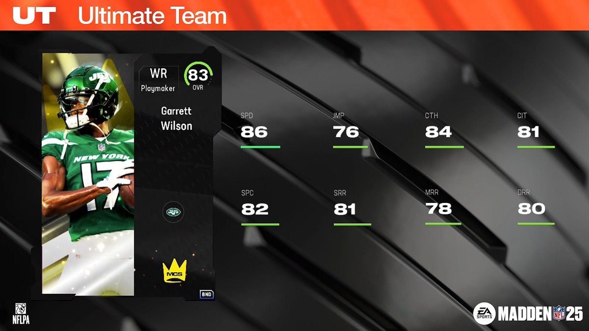 Want to earn 83 OVR Garrett Wilson? Link your EA & Twitch Account & tune-in to the MCS #KickoffClassic 📅 September 4 🕡 6PM ET 📺