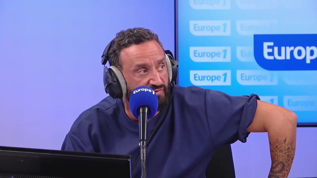 « Le succès de CNews, le succès d’Europe 1, le succès de C8, montre que les Français en ont marre des donneurs de leçons », déclare Cyril Hanouna dans #OMSLT sur #Europe1.